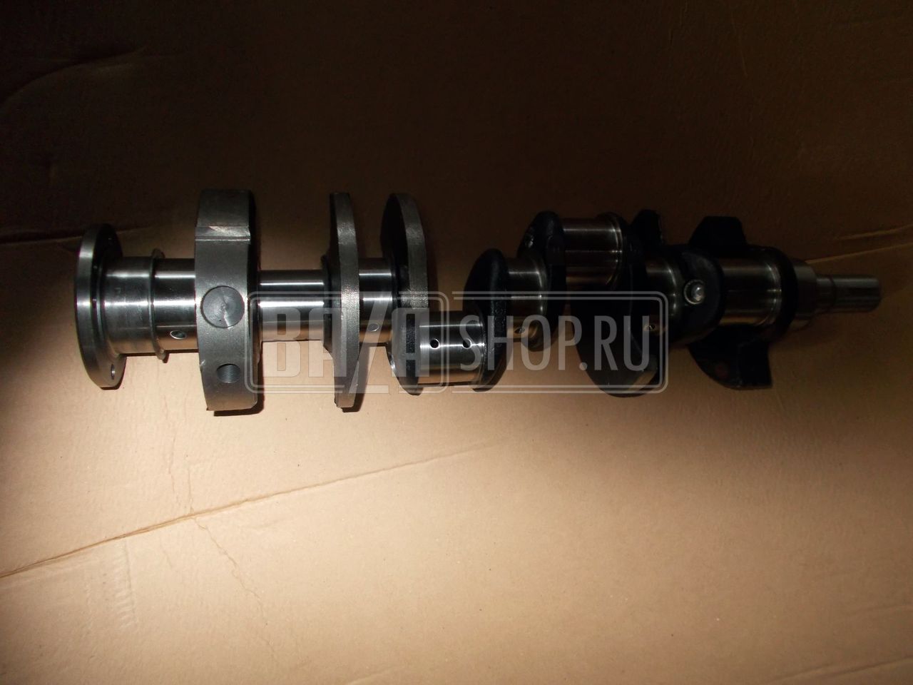 Коленвал ГАЗ-53, -66 дв.ЗМЗ 511, 513 (БЕЗ вкладышей) "ЗМЗ" (в уп.) / 66-1005011-20